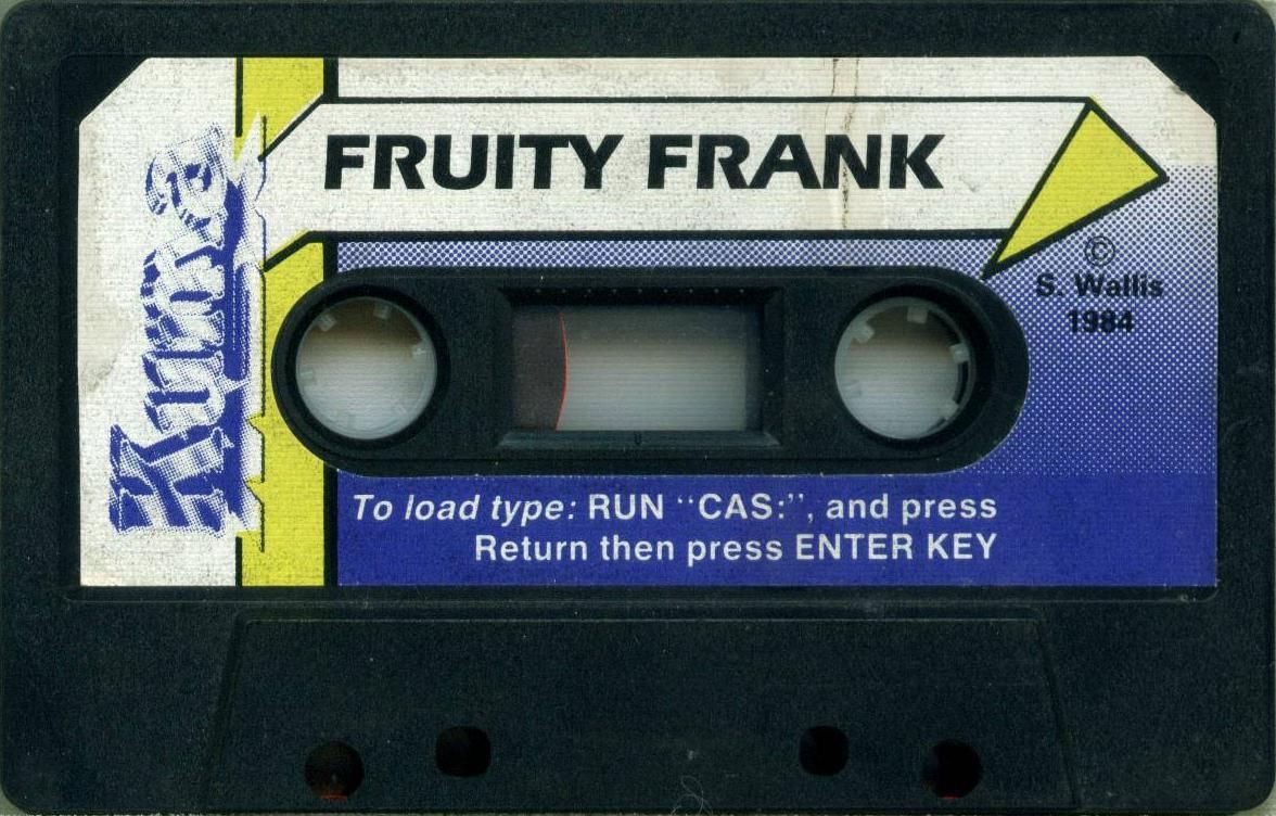 Fruity Frank box art for MSX